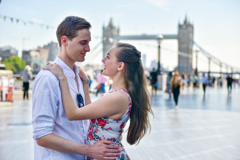 London: Professional Private Photoshoot and Edited Photos - Key Points