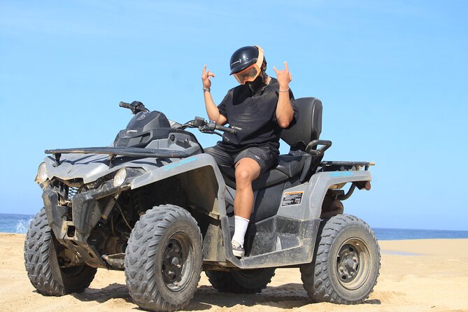 Los Cabos Beach & Desert Tour in Automatic Atv Tequila Tasting - Key Points