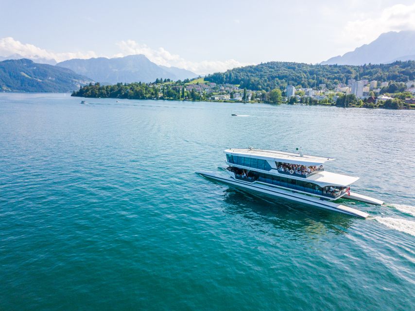 Lucerne: Round-Trip Catamaran Cruise on Lake Lucerne - Key Points