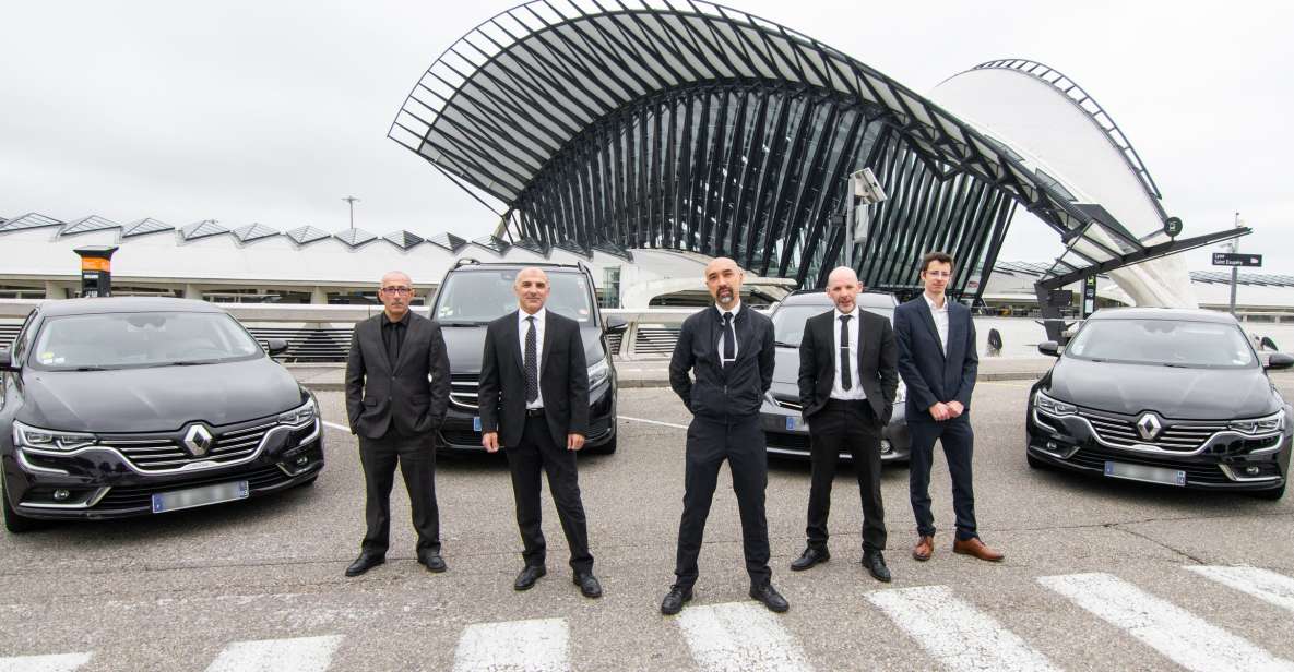 Lyon: 1-Way Private Transfer From Lyon-Saint Exupéry Airport - Key Points
