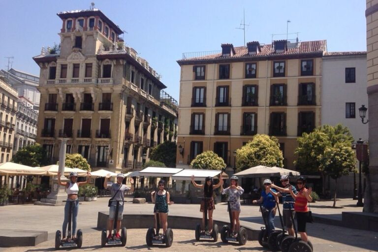 Madrid: 1-Hour Segway Tour With Chocolate and Churros