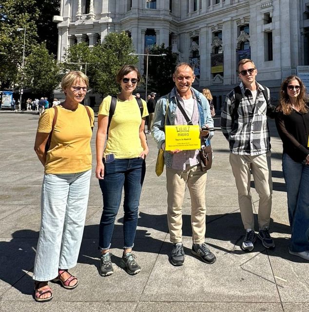 Madrid at 15:15 | Guided City Walking Tour With Small Group - Key Points