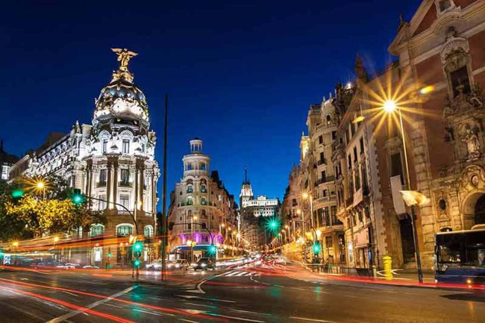 Madrid: Panoramic Open-Top Bus Day or Night Tour With Guide - Key Points