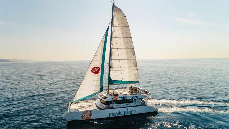 malaga catamaran sailing cruise with swimming optional dj Malaga: Catamaran Sailing Cruise With Swimming & Optional DJ