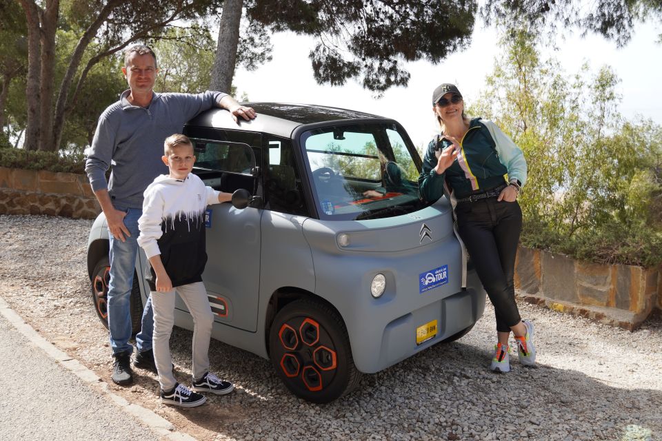 Malaga: Electric Car City Tour and Visit Gibralfaro Castle - Key Points