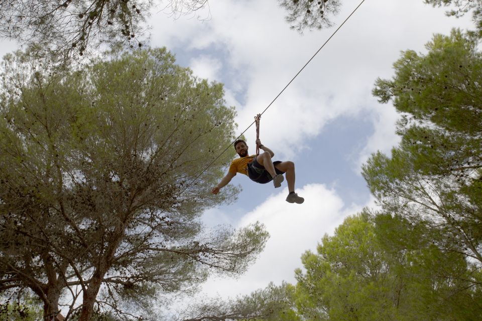 Mallorca: Adrenaline Tree Top Adventure Entry Ticket - Key Points