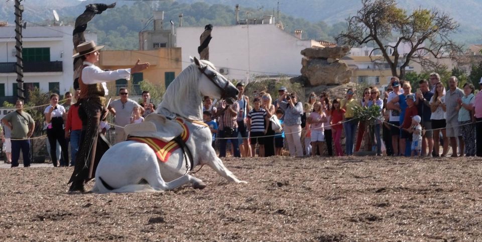 Mallorca: Mallorcas Sunset & Spanish Riding School Show - Key Points