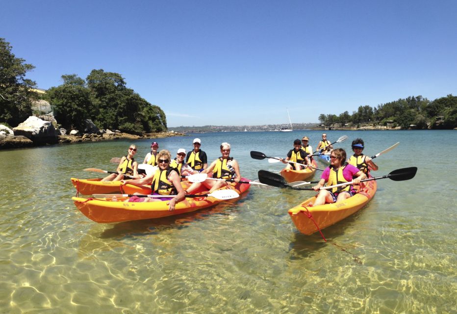 Manly: 3-Beach Kayak Tour With Lunch - Key Points