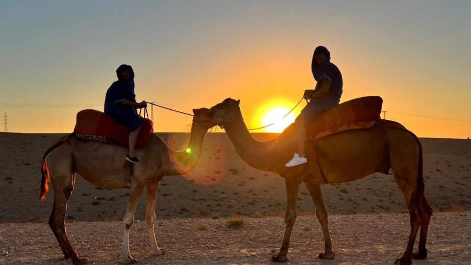 marrakesh agafay desert sunset camle ride with diner a show Marrakesh: Agafay Desert Sunset Camle Ride With Diner a Show