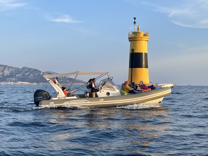 Marseille: Frioul Islands Sunset Speedboat Cruise - Key Points