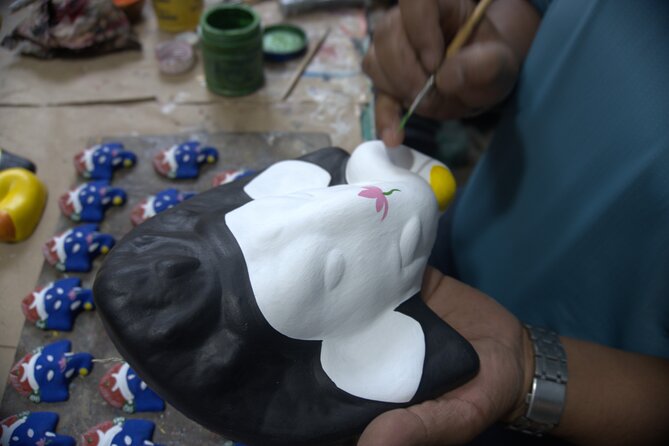 mask painting workshop in kathmandu Mask Painting Workshop in Kathmandu