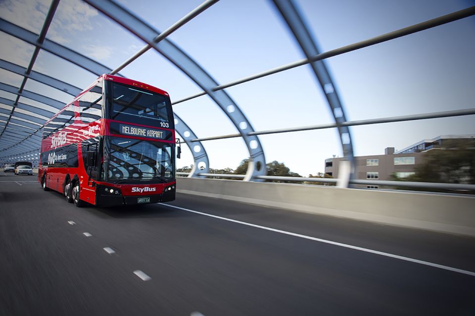 Melbourne Airport: Express Bus Transfer To/From City Center - Key Points
