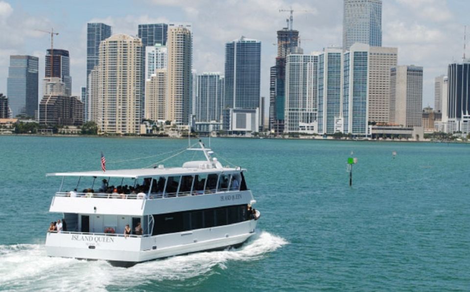Miami: Biscayne Bay Sightseeing Boat Tour - Key Points