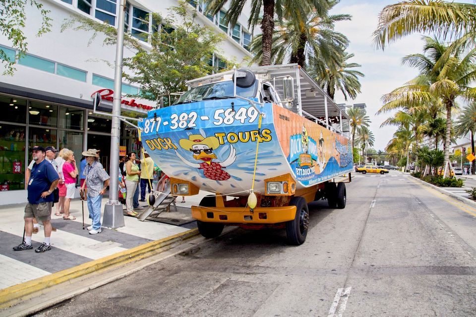 Miami: Duck Tour of Miami and South Beach - Key Points