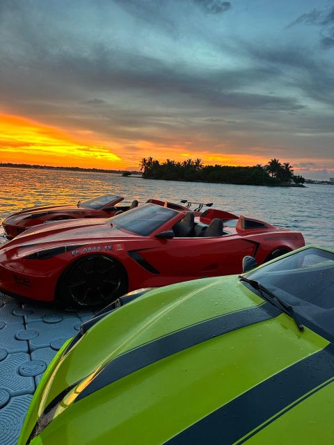 Miami Jetcar: Water Jet Car Rental 1h 300 Due @Check-In - Key Points