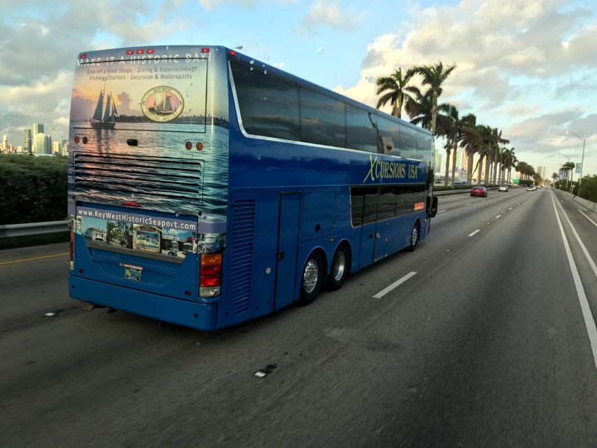 miami key west one way transfer by motor coach bus Miami & Key West: One-Way Transfer by Motor Coach Bus