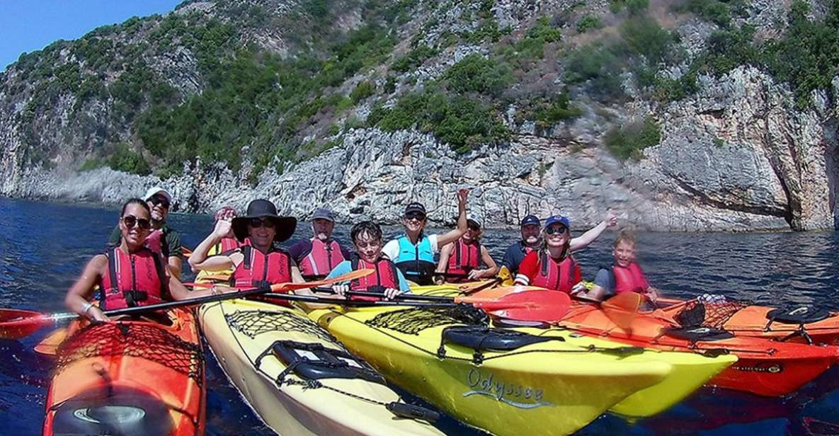 Mikros Gialos: Lefkada Guided Kayak Tour With Refreshments - Tour Details