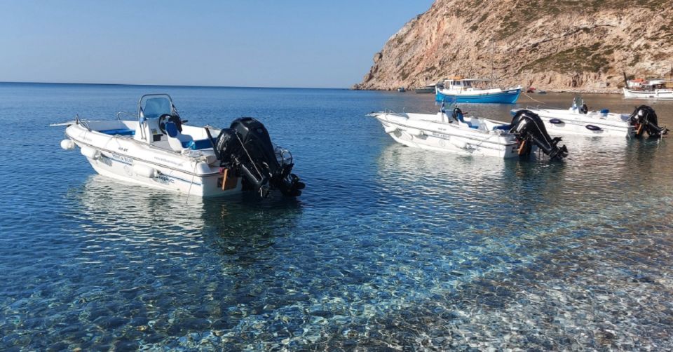 Milos: Boat Tour With a Driving Lesson - Tour Highlights