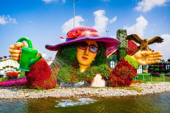 Miracle Garden Dubai Tour With Pickup and Drop off From Abu Dhabi