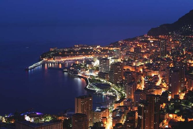 Monaco Private Tour by Night- Half Night Tour - Key Points