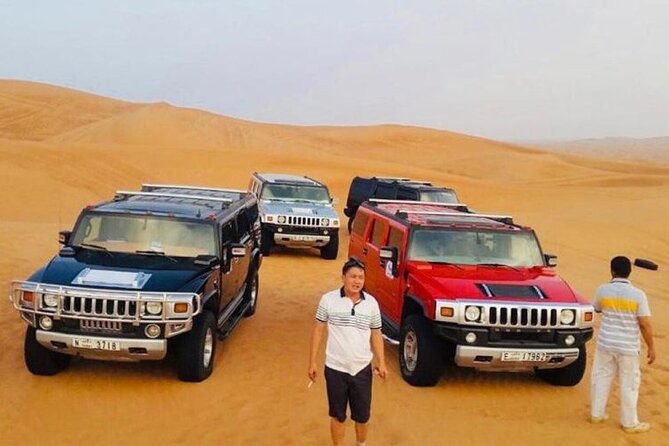 Morning Desert Safari Dubai in Private Hummer - Key Points