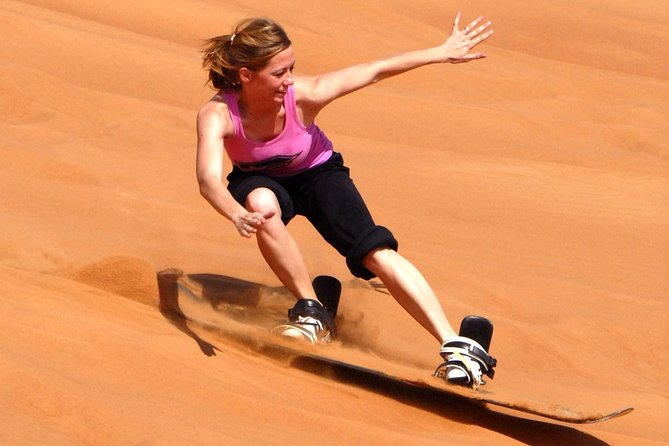 Morning Desert Safari With Sand Boarding & Camel Ridetour - Key Points