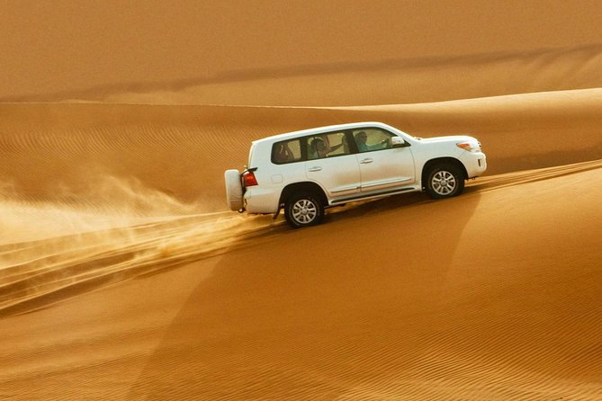 Morning Dubai Desert Dune Bashing and Camel Ride - Key Points