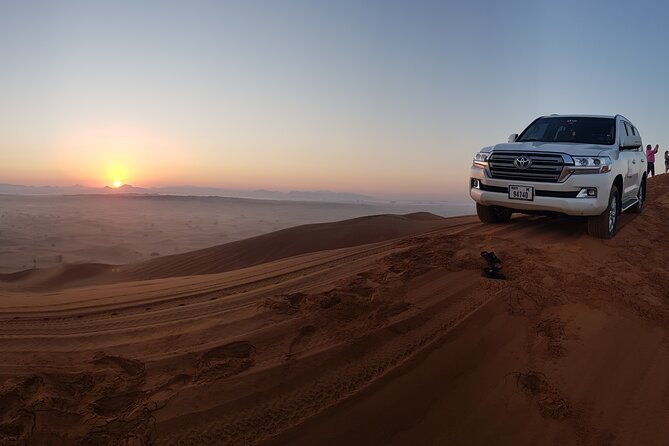 Morning Red Dune Desert Safari in Dubai With Camel Ride and Sand Boarding - Key Points