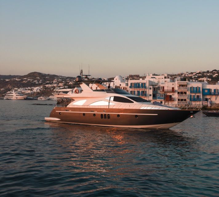 Mykonos: Private Luxury Yacht Cruise With Snacks and Drinks - Location and Provider