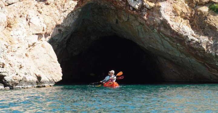 Naxos: Rina Cave Sea Kayak Tour With Snorkeling & Picnic - Key Points