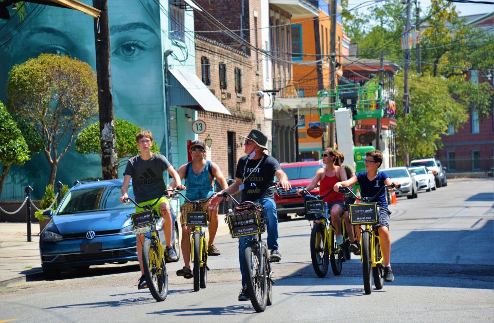New Orleans: Garden District and French Quarter Bike Tour - Key Points
