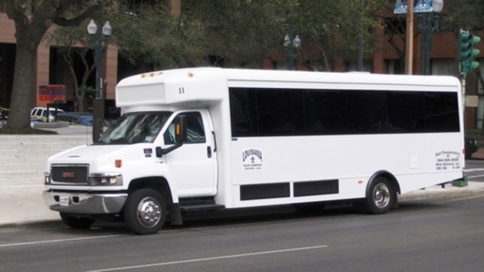 new orleans sightseeing tour by air conditioned minibus New Orleans Sightseeing Tour by Air-Conditioned Minibus