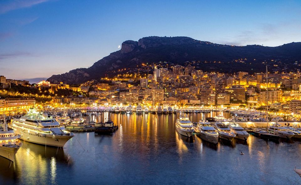 Nice: Formula 1 Track, Monaco, and Monte-Carlo Night Tour - Key Points