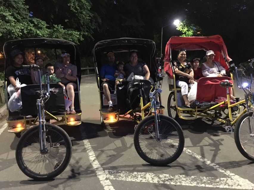 NYC: Central Park Guided Pedicab Tour - Key Points