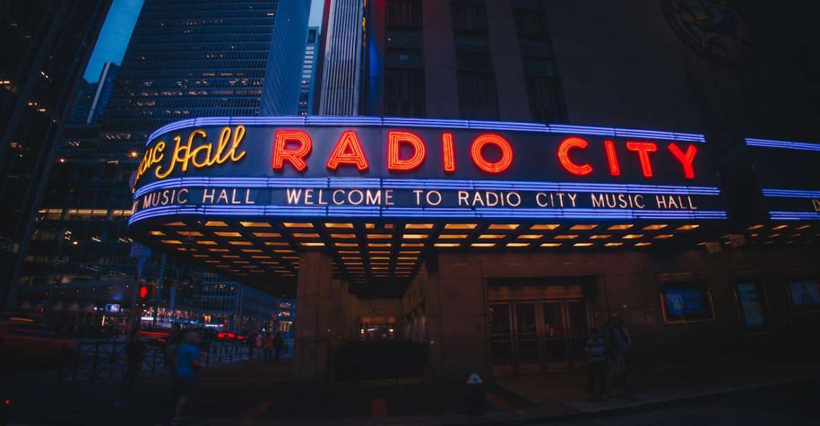 NYC: Radio City Music Hall Tour Experience - Key Points