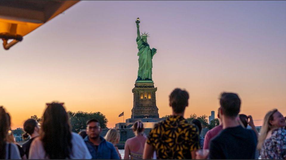 NYC: Statue of Liberty Sunset Cruise Skip-the-Line Ticket - Key Points