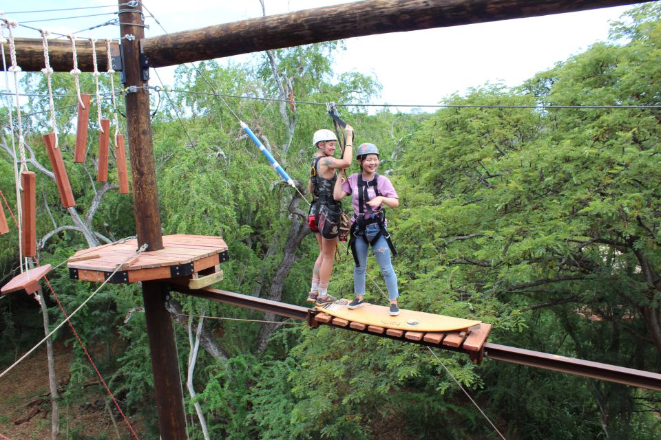 Oahu: Coral Crater Aerial Challenge Course - Key Points