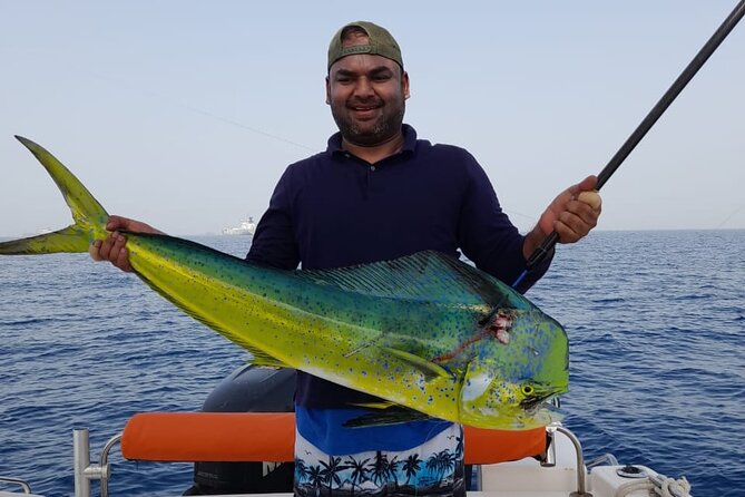 Offshore Sportfishing Adventures at Fujairah; Mahi Mahi and Tuna - Key Points