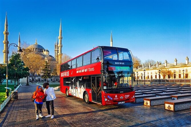 Open-Top Hop-on Hop-off Sightseeing Bus Tour in Istanbul - Key Points