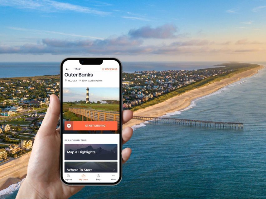 Outer Banks: Self-Guided Audio Driving Tour - Key Points