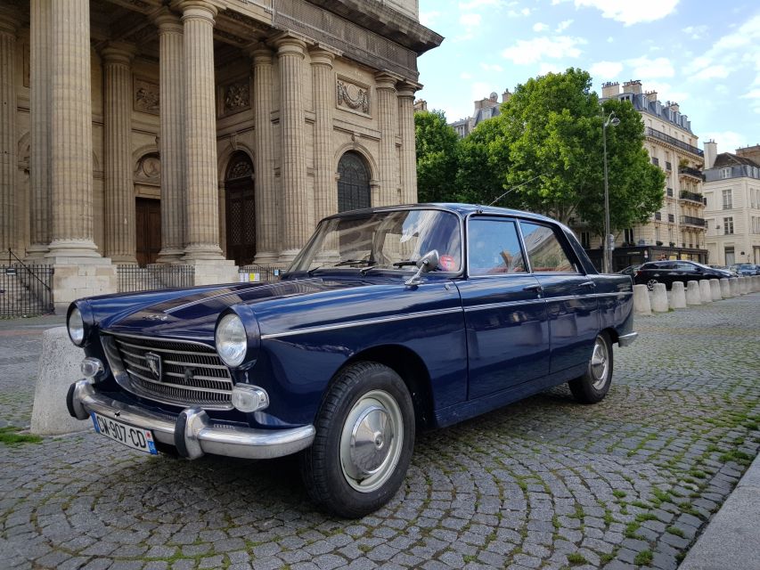 Paris: 1-Hour Tour in a Vintage Car - Key Points