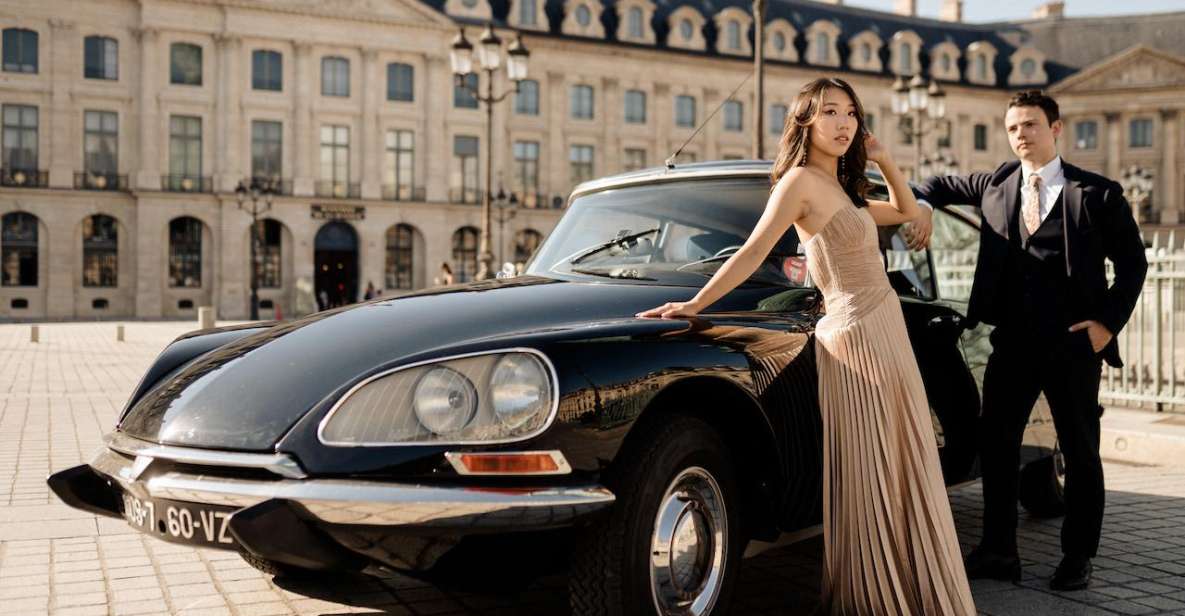 Paris: 1 Way Private Disneyland Transfer in a Citroën DS 21 - Key Points