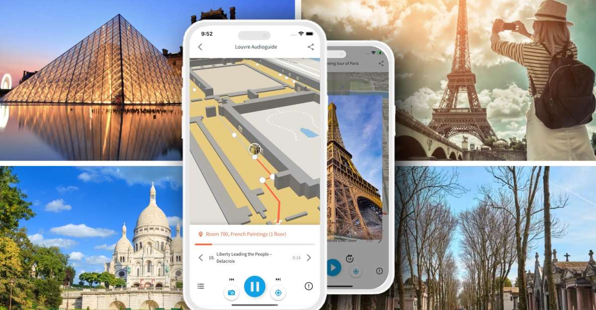 Paris: 4 Walking Experiences With Audio Guide - Key Points