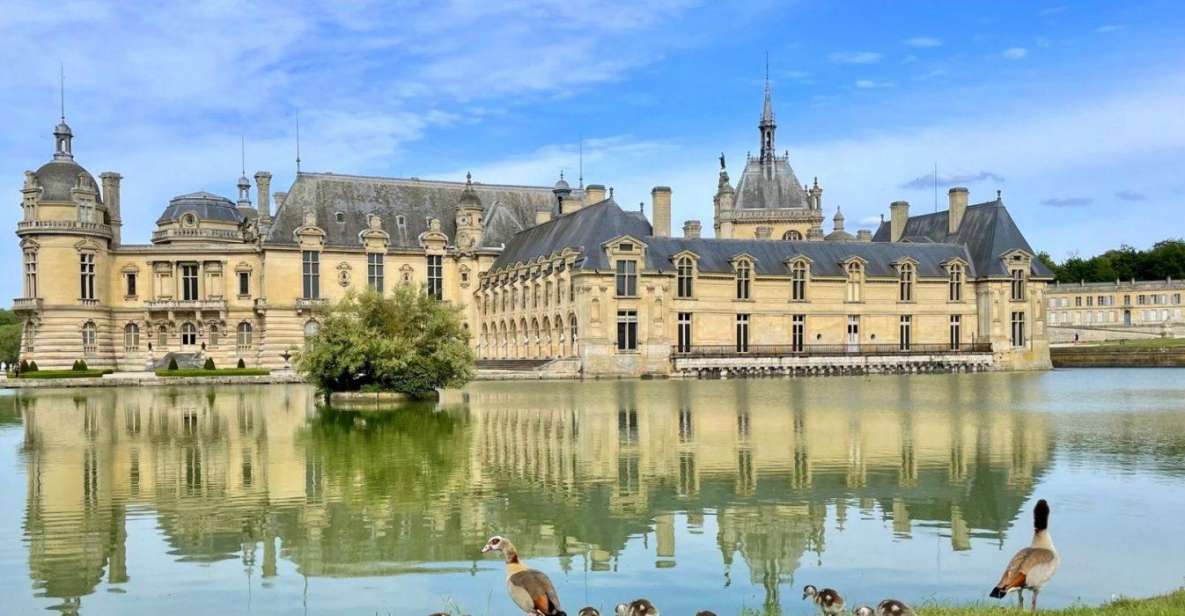 paris chantilly castle private transfer for 3 people Paris: Chantilly Castle Private Transfer for 3 People