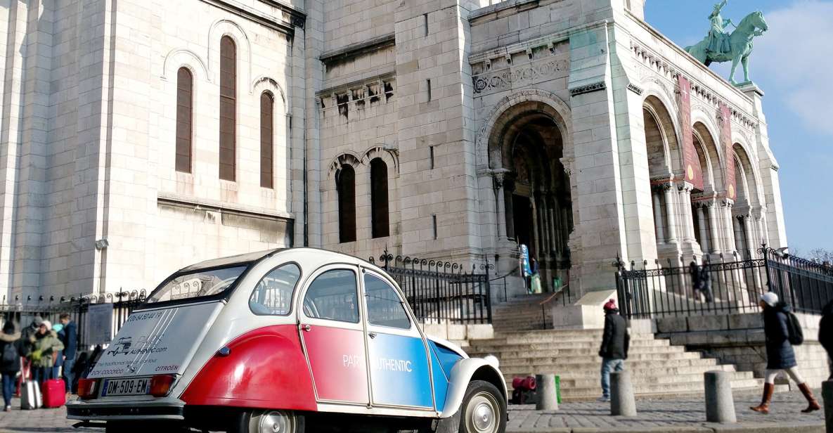paris classic sites tour by vintage citroen 2cv Paris: Classic Sites Tour by Vintage Citroen 2CV