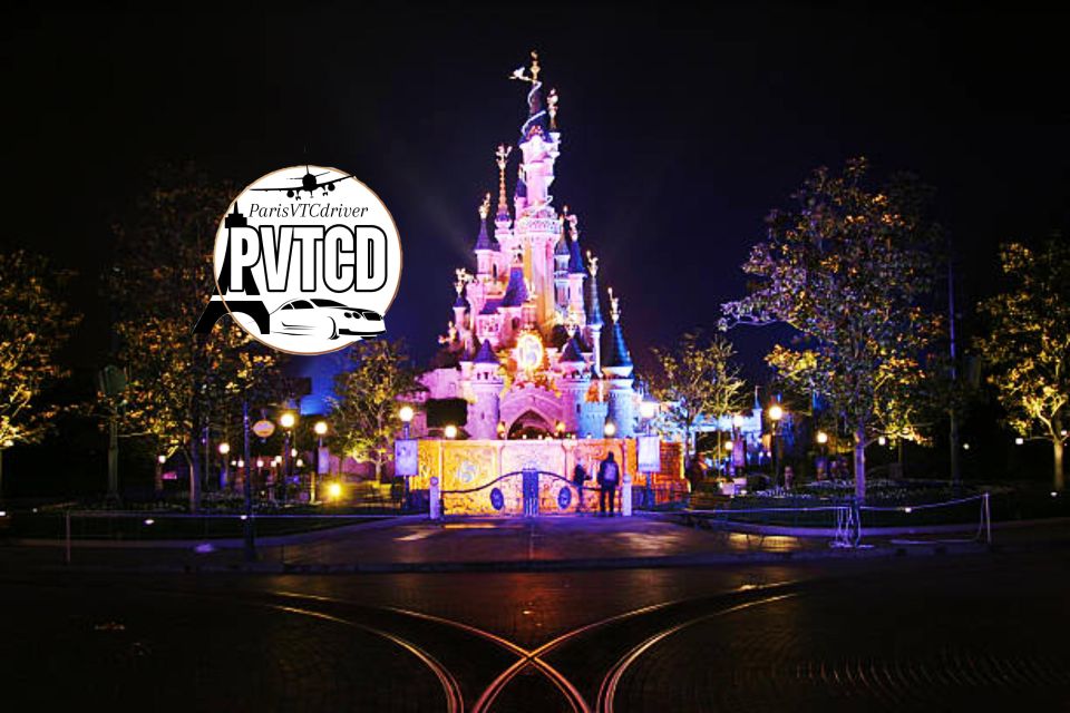 Paris: Disneyland Entry Ticket & Private Round-Trip Transfer - Key Points