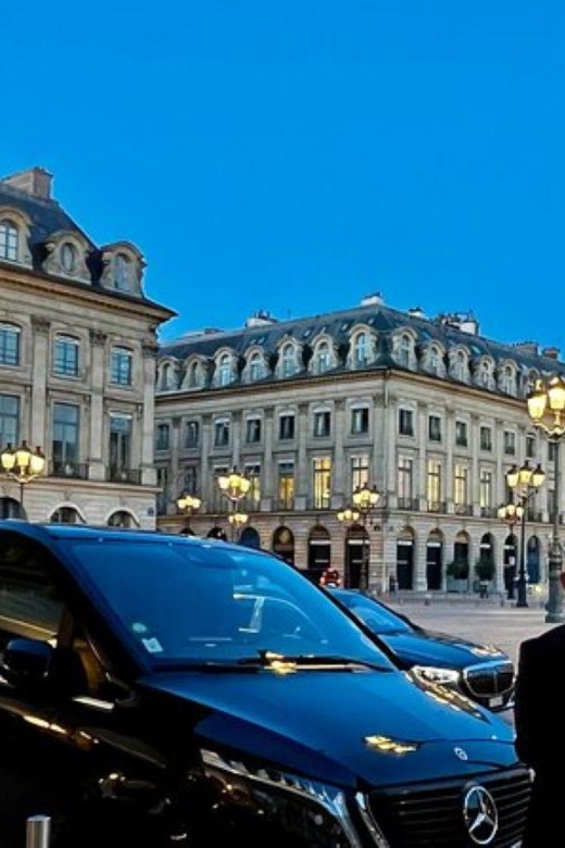 Paris: Luxury Mercedes Transfer Between Paris and Airport - Key Points