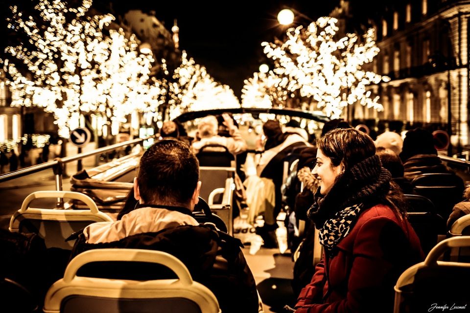 Paris: Open-Top Christmas Bus Tour - Key Points