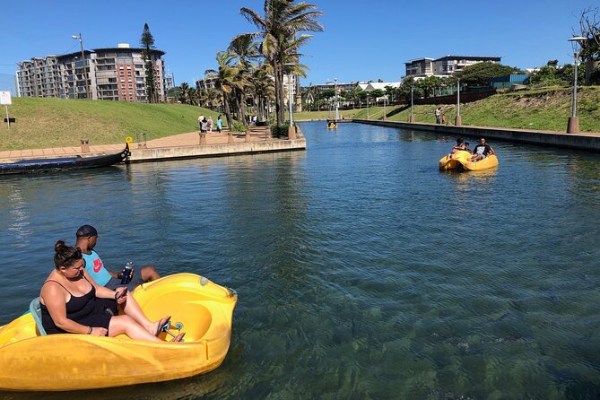 Pedal Boat Rides on Durban Point Waterfront Canals - Key Points