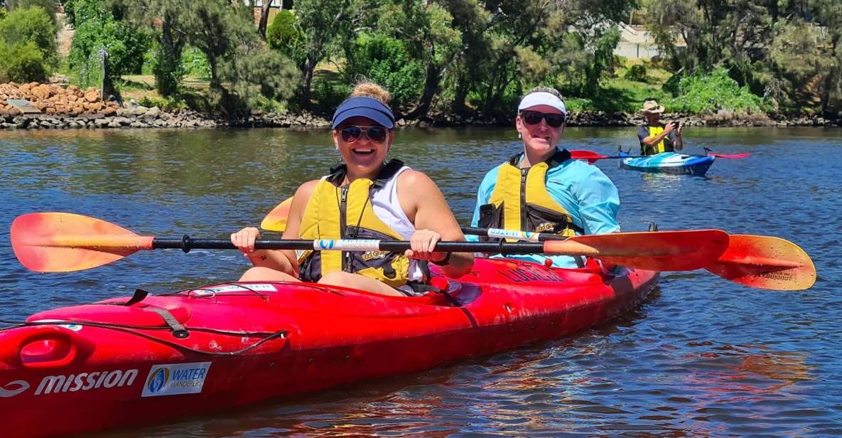 perth swan river kayaking tour with dining and wine tasting Perth: Swan River Kayaking Tour With Dining and Wine Tasting